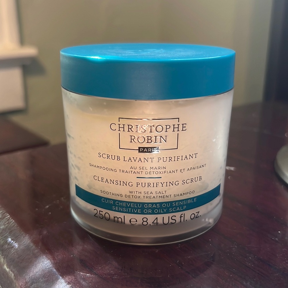 NWT Christophe Robin Scrub Lavant Purifiant Cleansing Purifying Scrub Shampoo